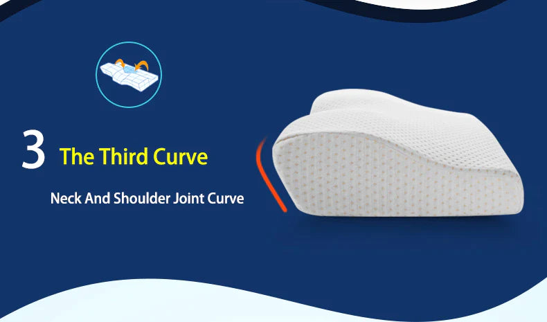 Orthopedic Neck Memory Foam Pillow