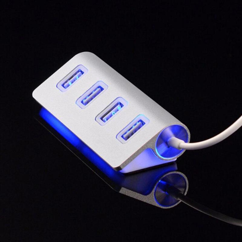 Premium Aluminum USB Port Hub