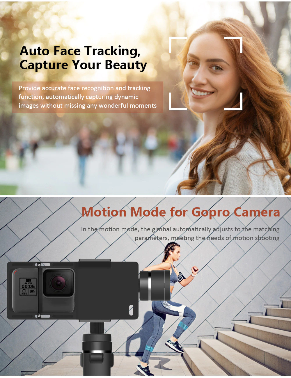 Three Axis Handheld Gimbal Stabilizer