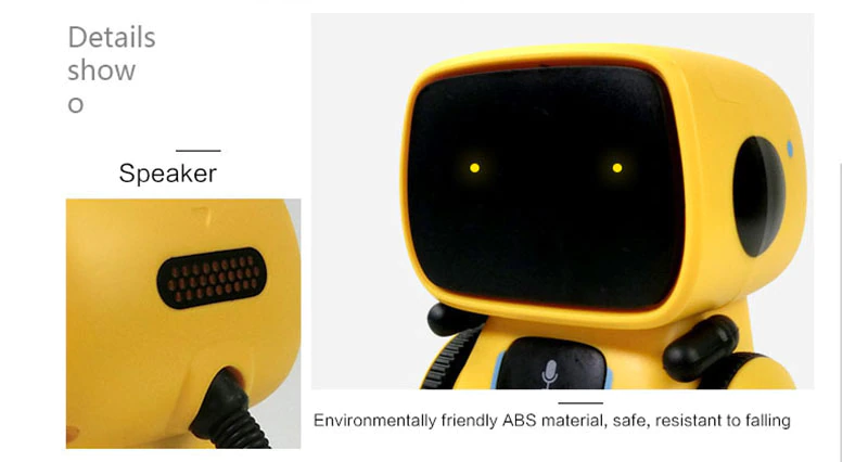 Interactive Voice Command Touch Control Smart Robot