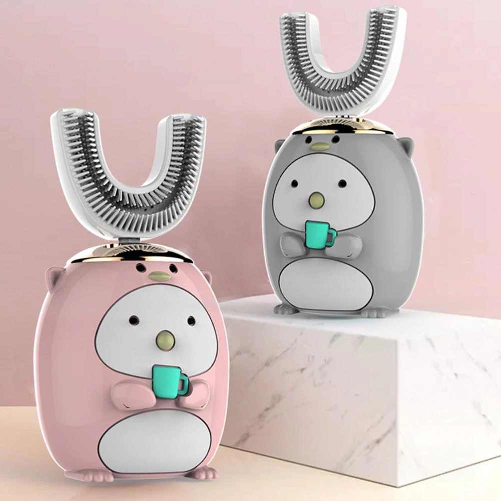 Ultrasonic U-Shaped Toothbrush  For Kids