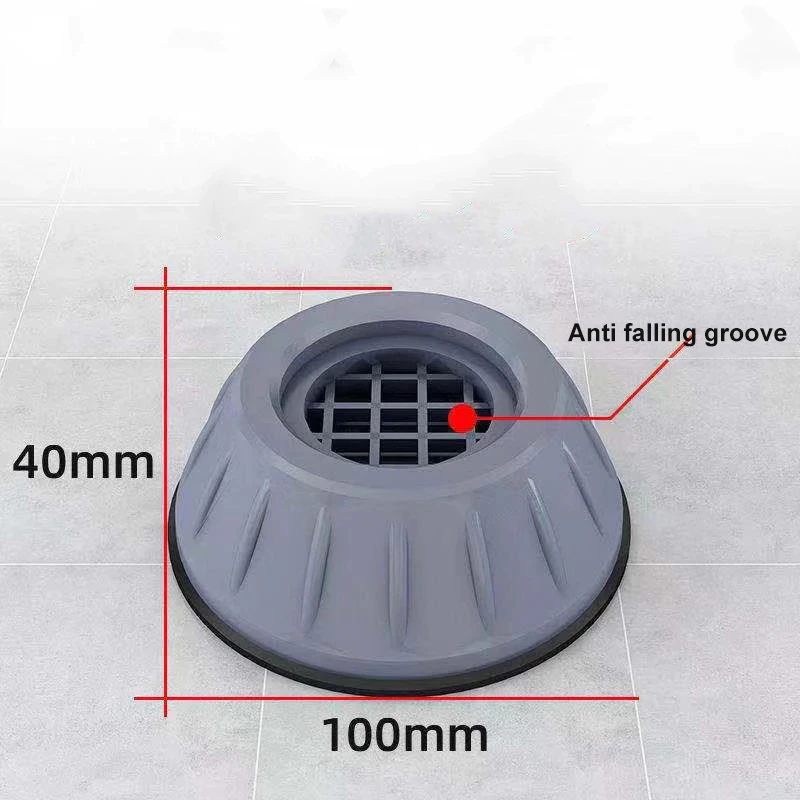 Anti-Vibration Pad for Appliances and Furniture Rubber Mat Anti-Vibration Pad Dryer Refrigerator Base Fixed Non-Slip Pad