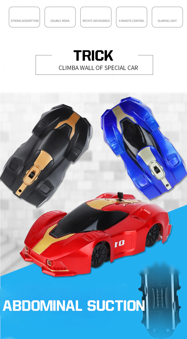 Anti-Gravity Remote-Controlled Drift Racing Car 360 Rotating Stunt RC Car Antigravity Machine Auto Toy Cars With Remote Control