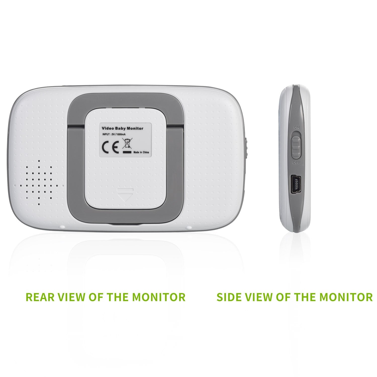 3.2 inch LCD 2 Way Audio IR Night Vision Baby Monitor Smart Surveillance Camera Automatic Tracking Wireless Home Security