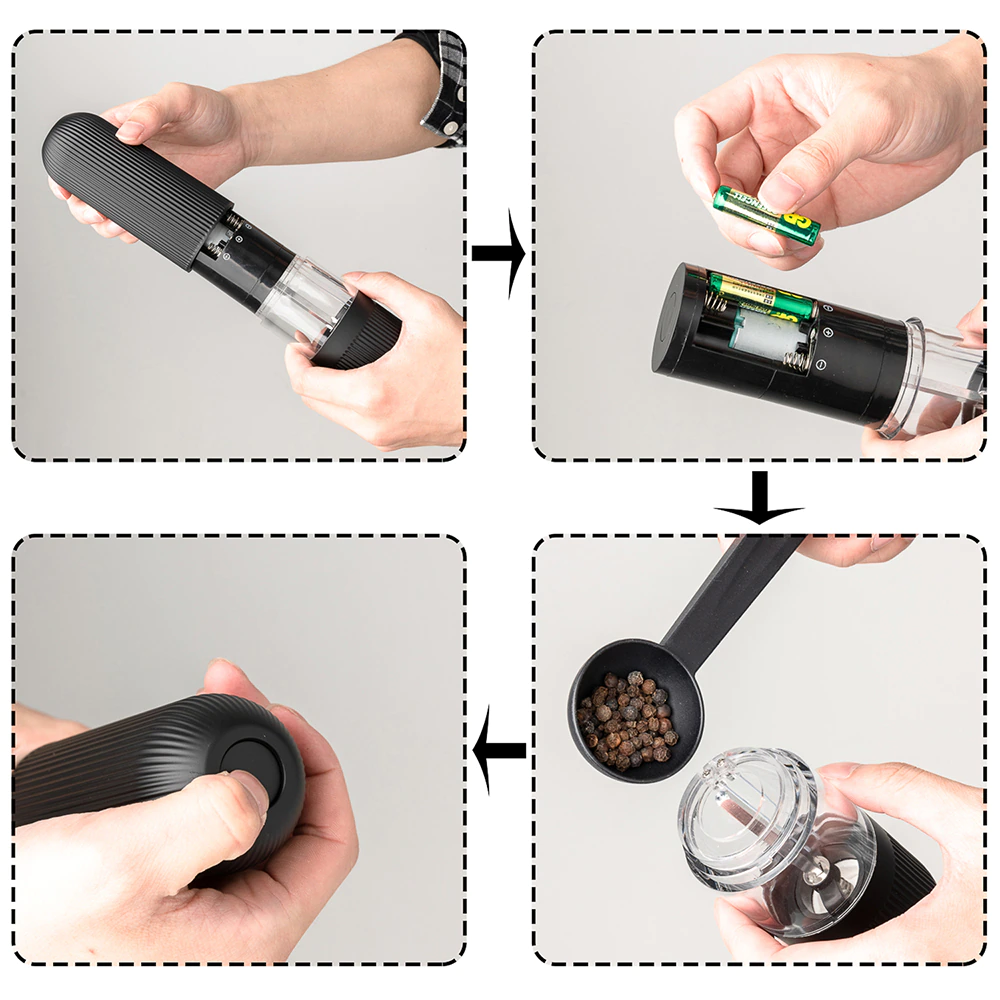 Electric Salt and Pepper Grinder