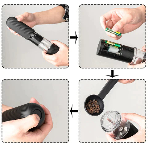 Electric Salt and Pepper Grinder