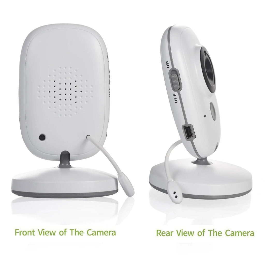 3.2 inch LCD 2 Way Audio IR Night Vision Baby Monitor Smart Surveillance Camera Automatic Tracking Wireless Home Security
