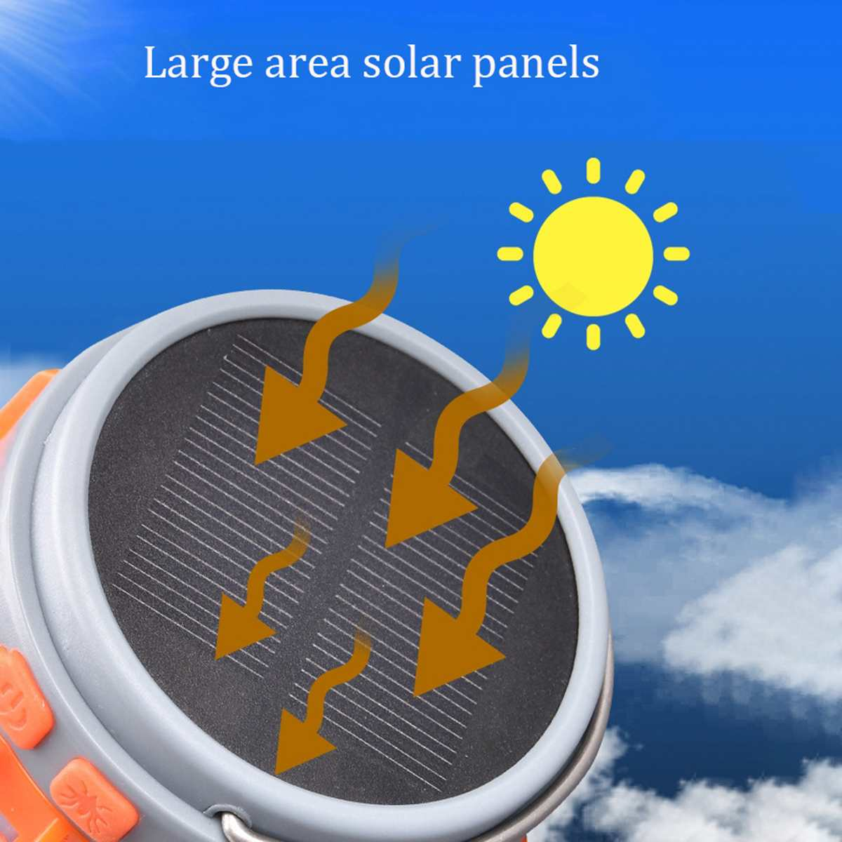 UV LED Solar Anti Insect Repeller For Outdoor Activities