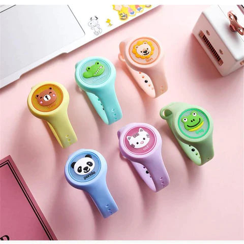 Cartoon Mosquito Repellent Bracelet For Adults and Kids (Pack of 3)