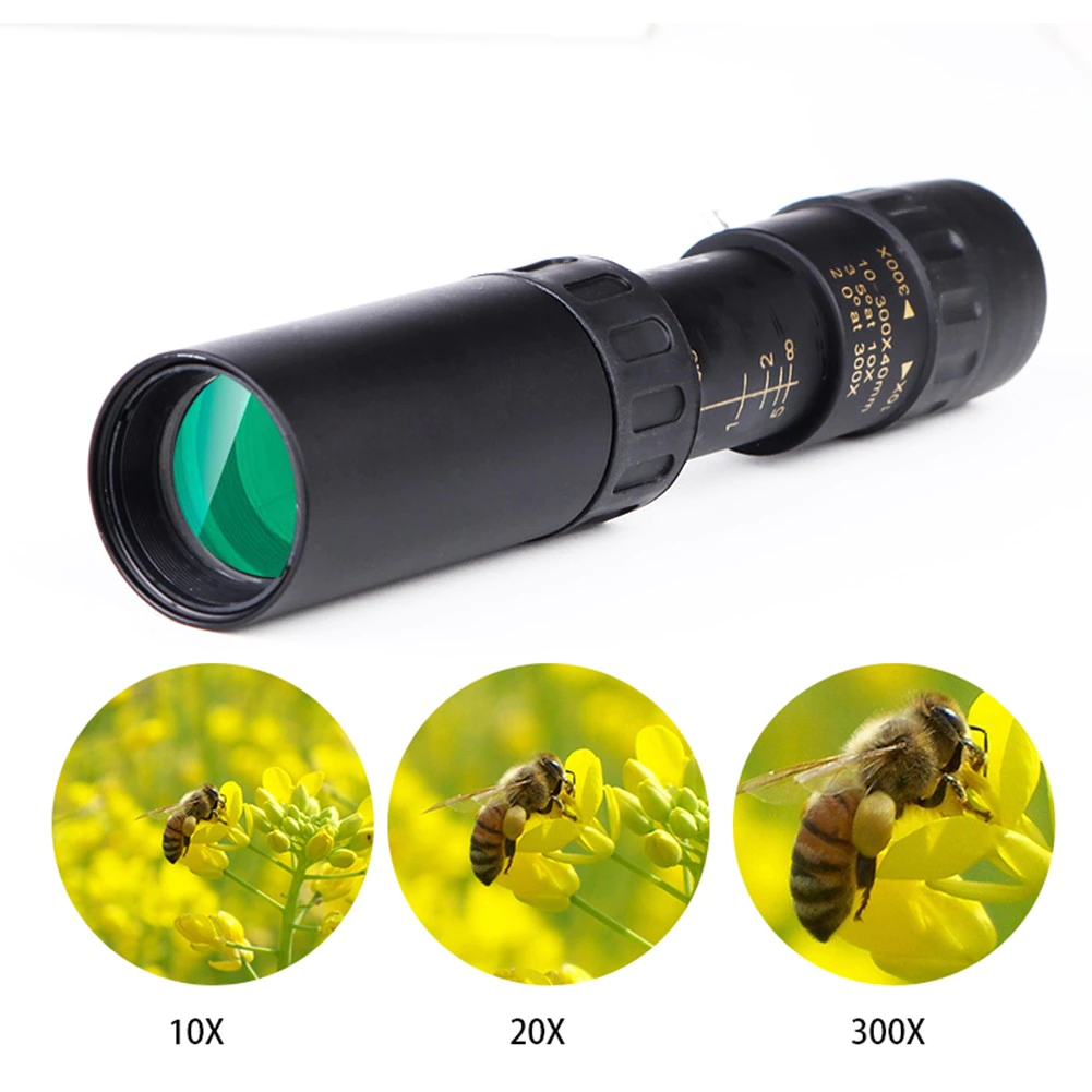 Super Zoom Telephoto Monocular Telescope With Night Vision