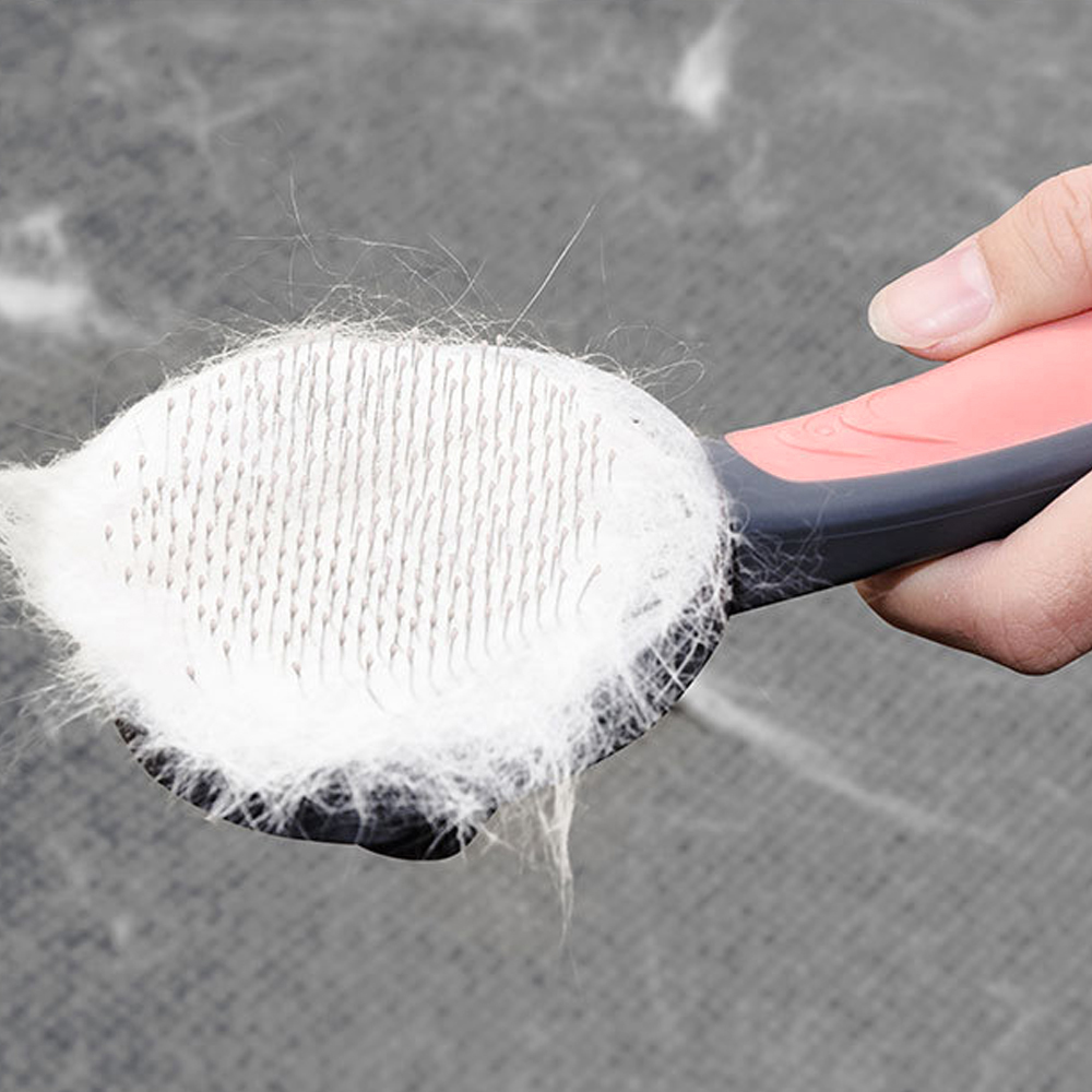 Self-Cleaning Pet Grooming Slicker Brush