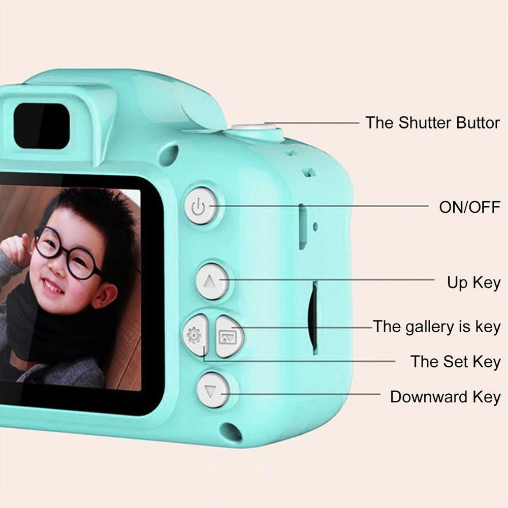HD Kids Mini Educational Digital Camera