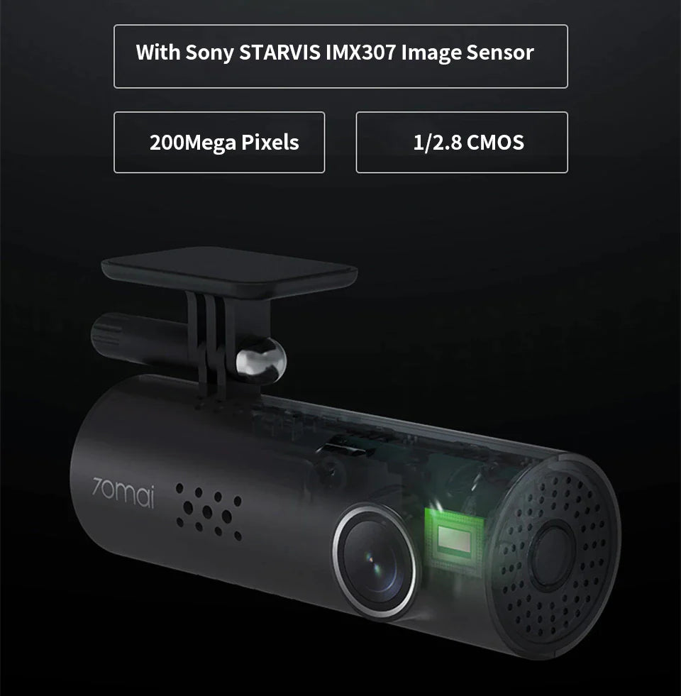 Car Dash Camera Recorder with Wifi 1080P HD Night Vision