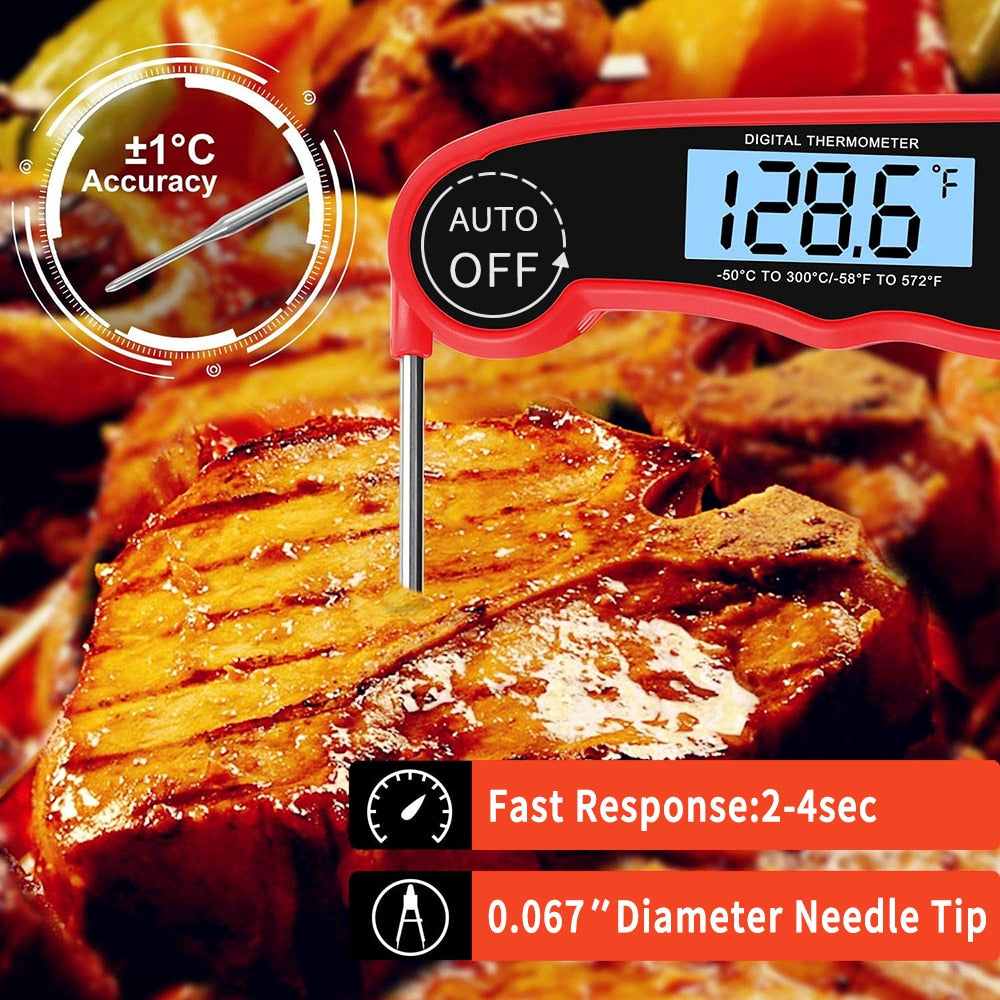 Instant Read Food Digital Thermometer Kitchen Accessories Cooking Gadgets New Teechnology 2022 Cooking Thermometer Digital Accurate Results Best Cooking Thermometer