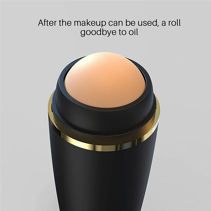 Oil Absorbing Facial Pore Cleaning Roller Facial Treatment Healthy Skin Volcanic Oil Absorbing Roller Skincare Best Oil Absorbing Roller