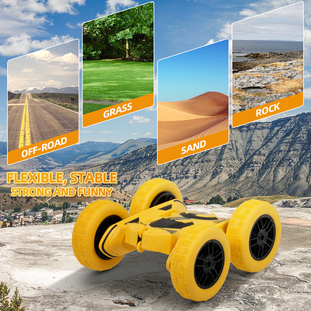 Stunt Car High Speed Tumbling Crawler Vehicle