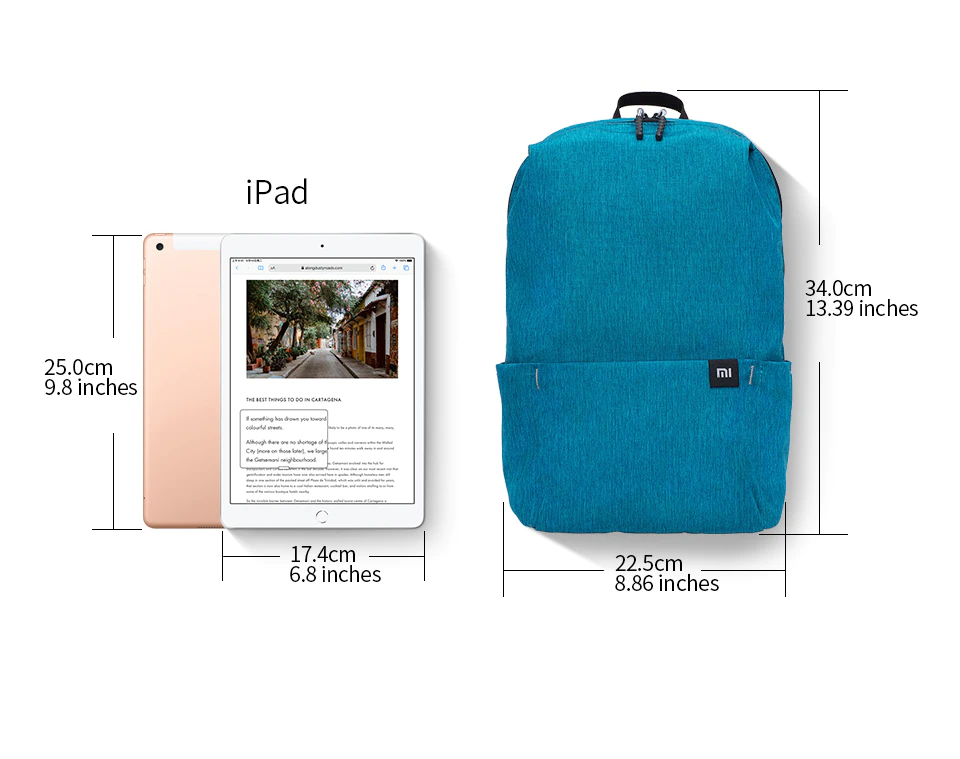 Waterproof Colorful Leisure Sports Backpack