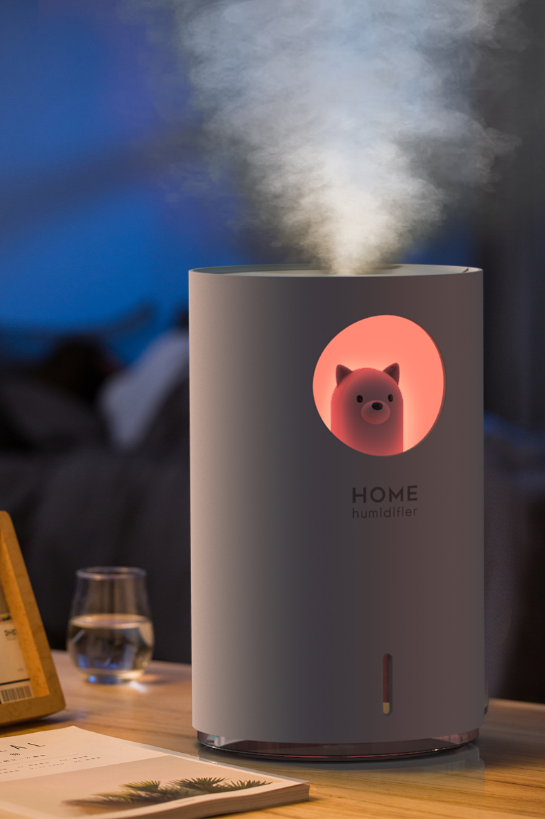 Bear LED Ultrasonic USB Air Humidifier