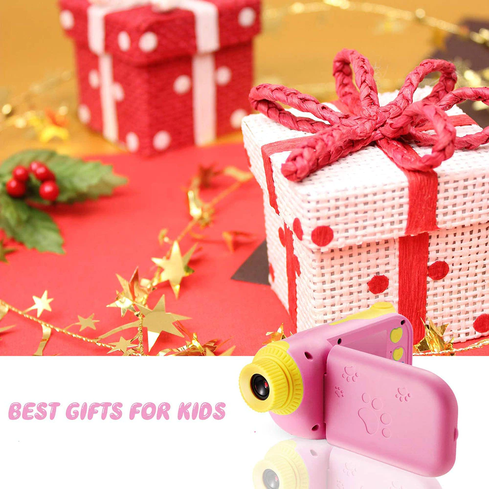 Rechargeable Action Camcorder for Kids With 32Gb SD Card