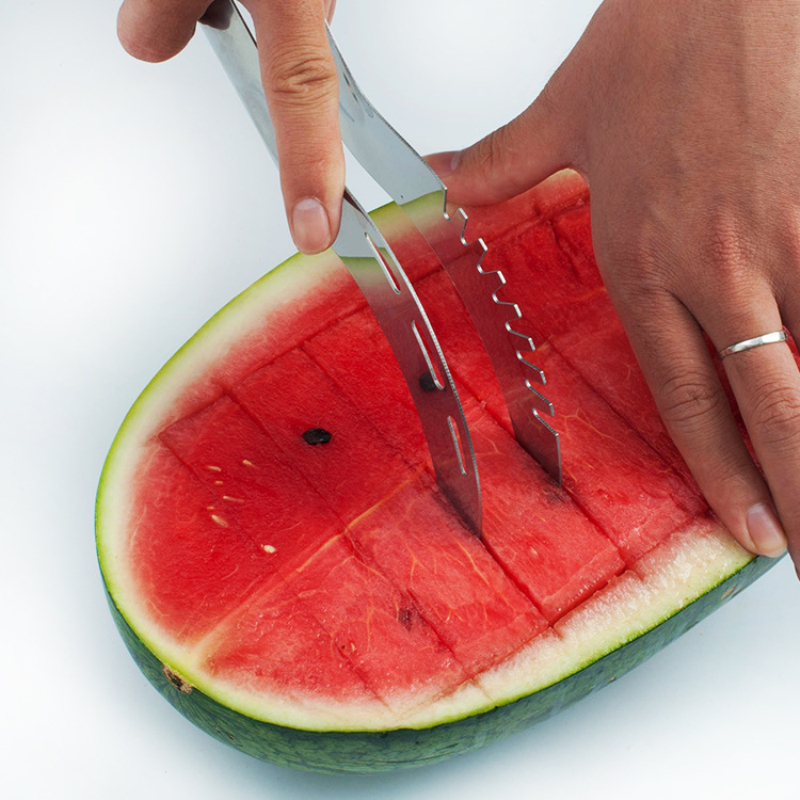 Watermelon Slicer Fruit Cutter Knife Premium Stainless Steel