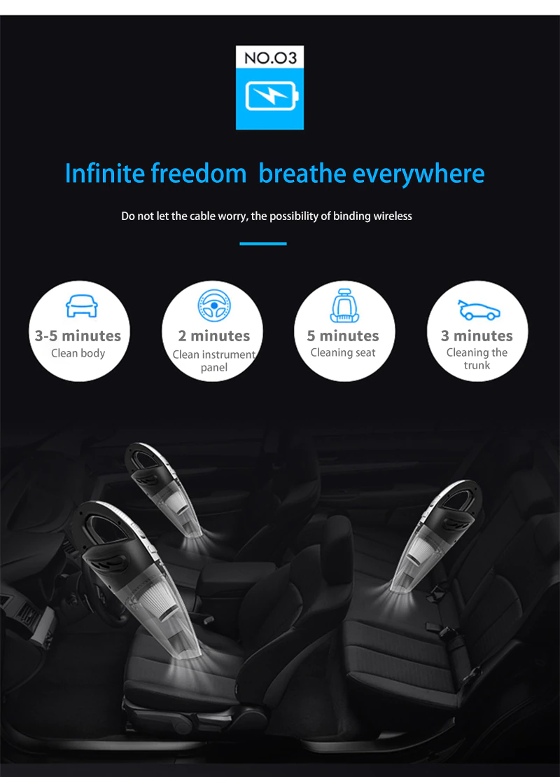 Car Portable Vacuum Cleaner