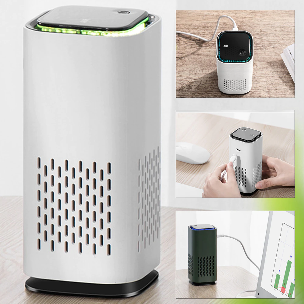 Mini Home and Vehicle Air Cleaner Purifier