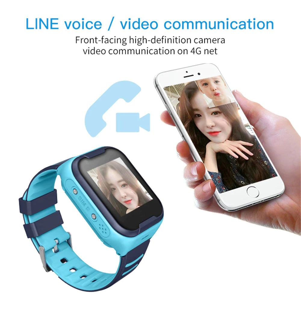 Kids Waterproof IPX7 Smartwatch 4G