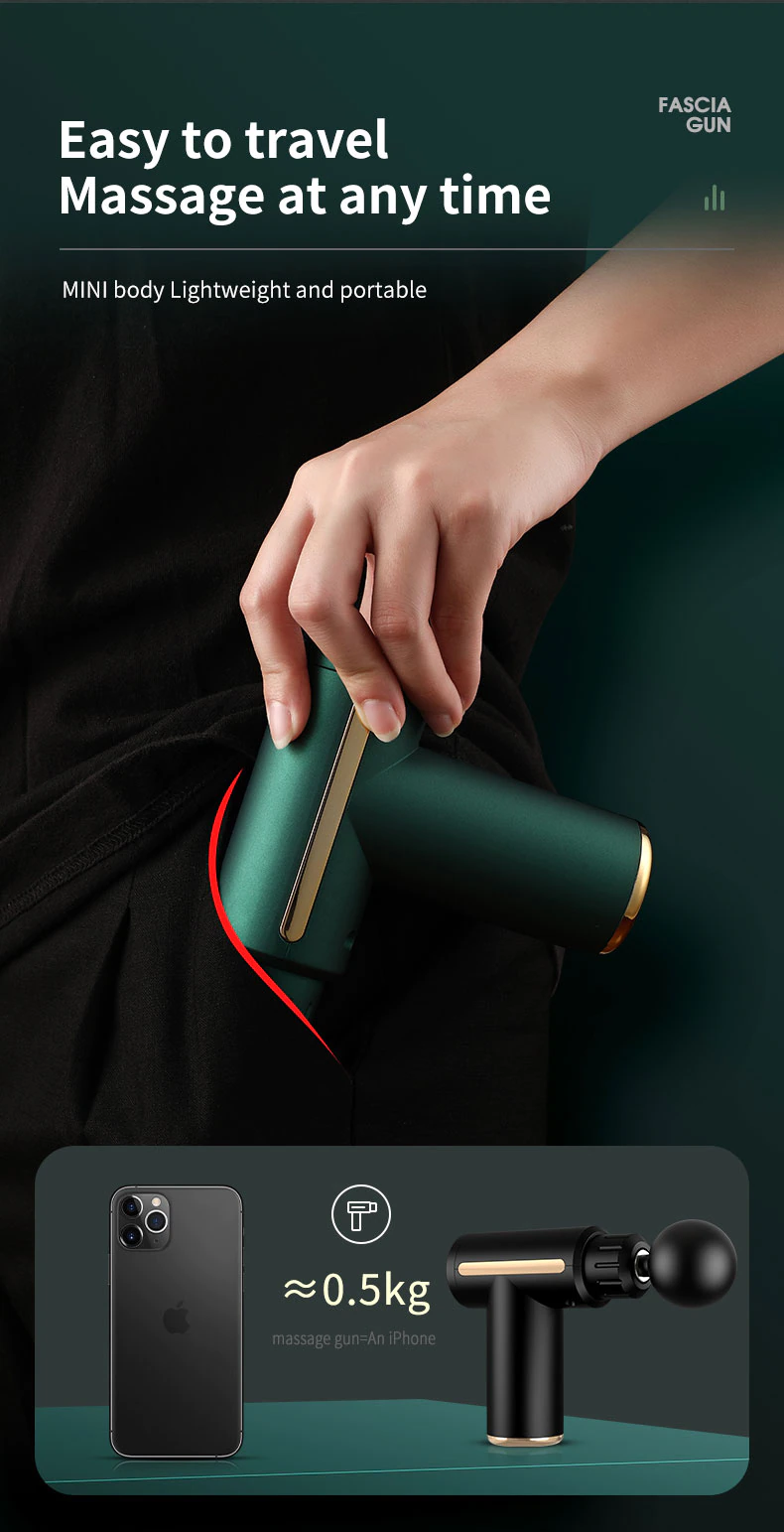 4 Heads Professional Massage Gun