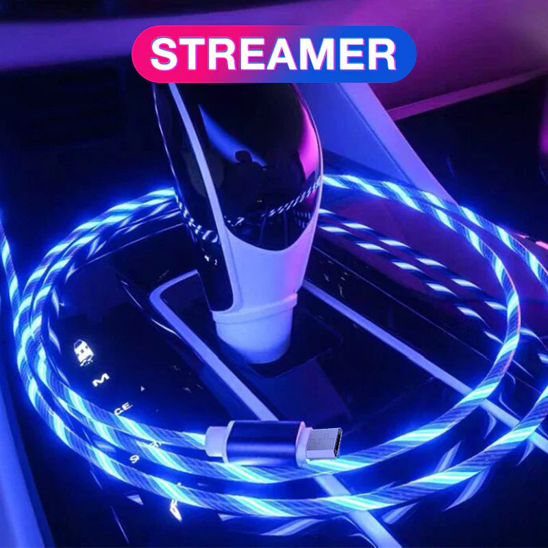 Glowing Cable Mobile Phone Fast Charging Cables for all Types of Smartphone