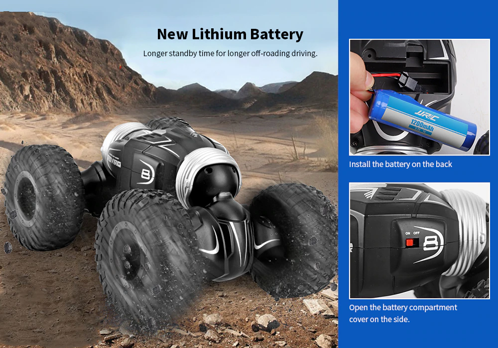 4WD Remote Control High Speed Twist-Desert Off Road RC Car Buggy on Road Drift Car