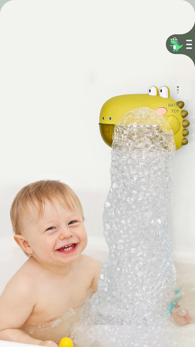 Dinosaur Bubble and Musical Bathtub Machine