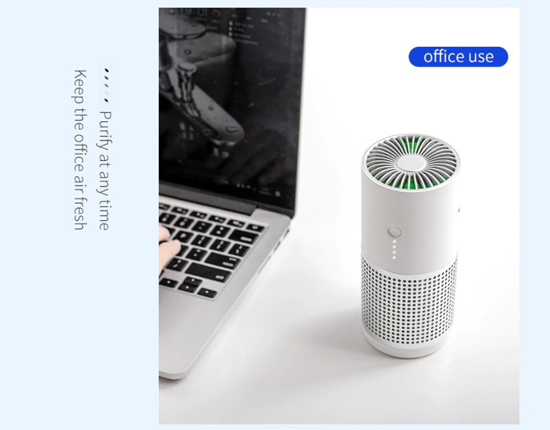 Portable Air Purifier Ozonizer HEPA Filters