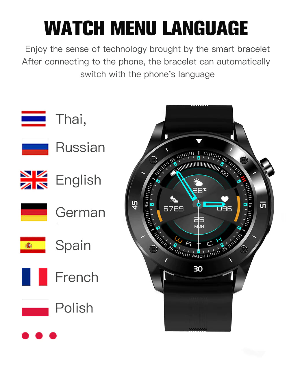Sport Smart Watches for 2024 for Android IOS
