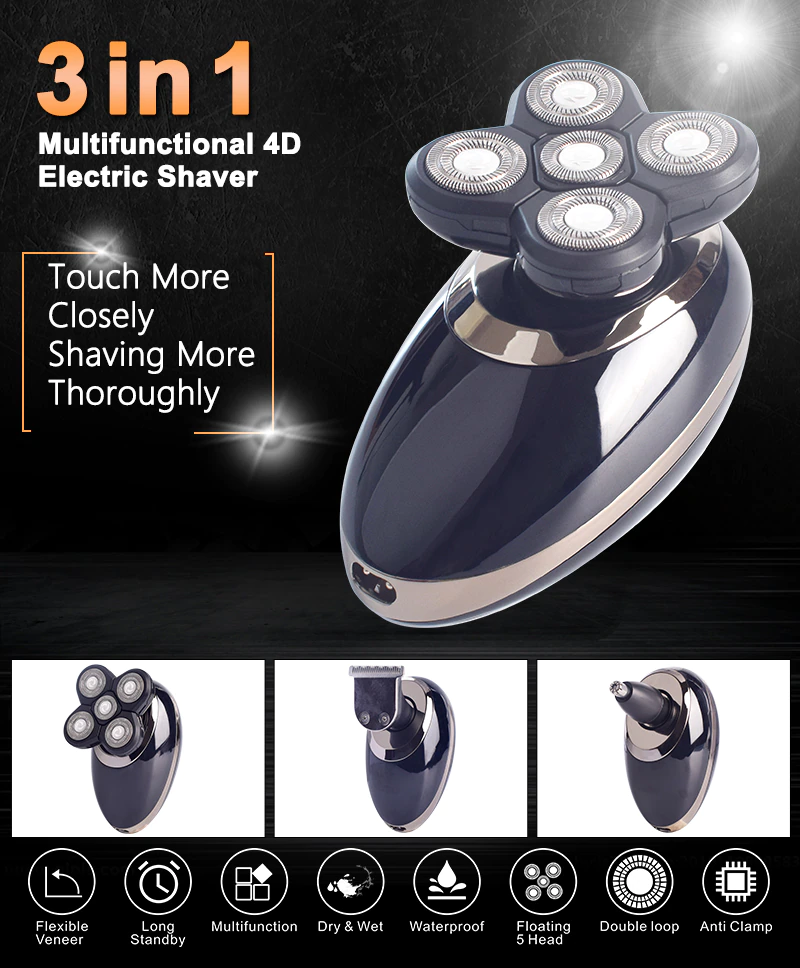 Multi-functional Rechargeable Grooming Kit
