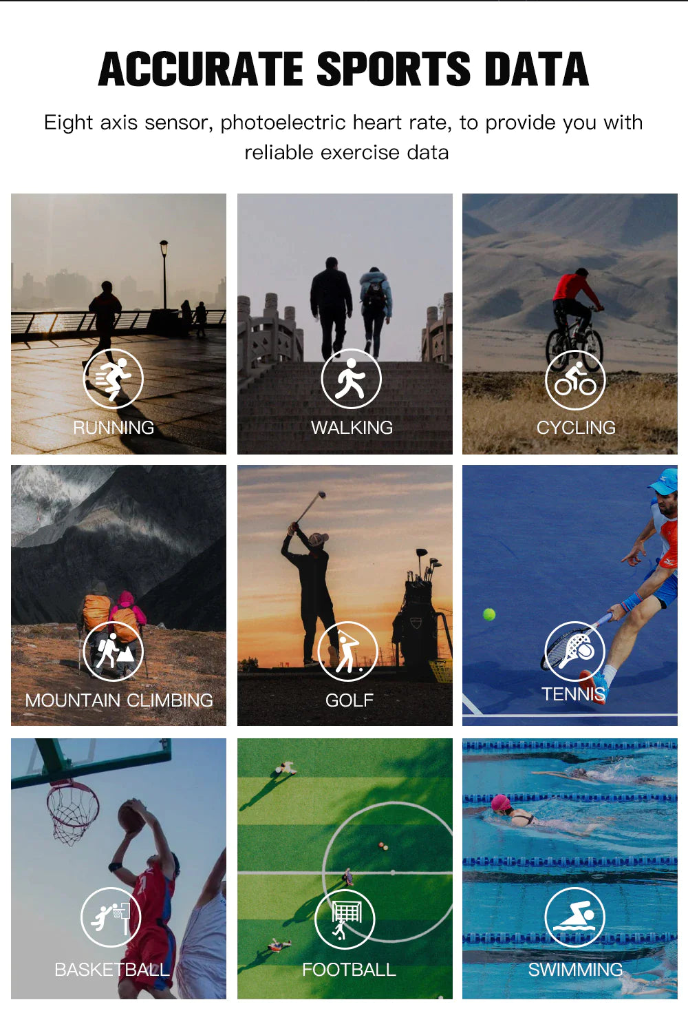 Sport Smart Watches for 2024 for Android IOS