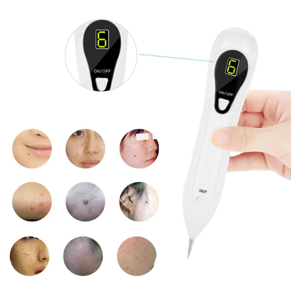 Skin Care Laser Pen Freckle Tattoo Skin Spots Mole Wart Pimple Verrugas Removal Pen