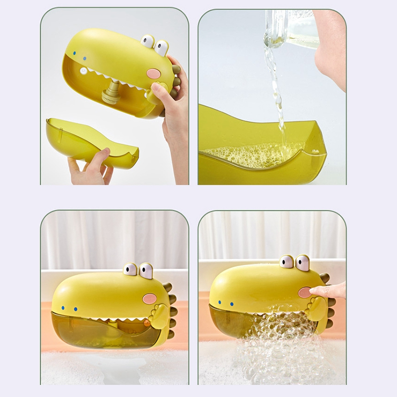 Dinosaur Bubble and Musical Bathtub Machine