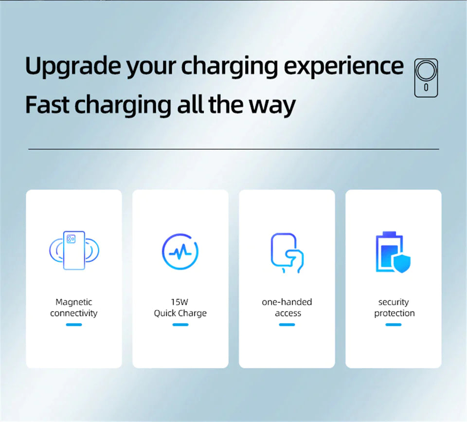 Newest Magnetic Wireless Car Charger Mount for iPhone 12 Pro Max mini Mag safe Fast Charging Wireless Charger Car Phone Holder