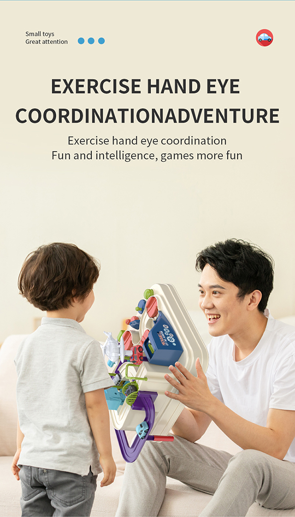 Car Adventure Mechanical Interactive Track Playset