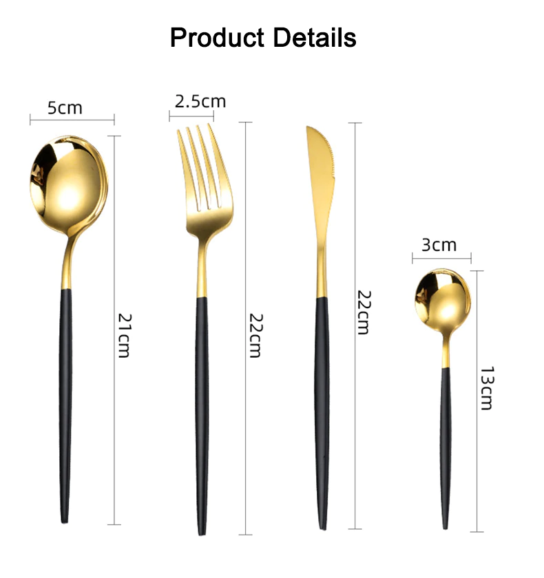 24 Pcs Luxury Cutlery Set