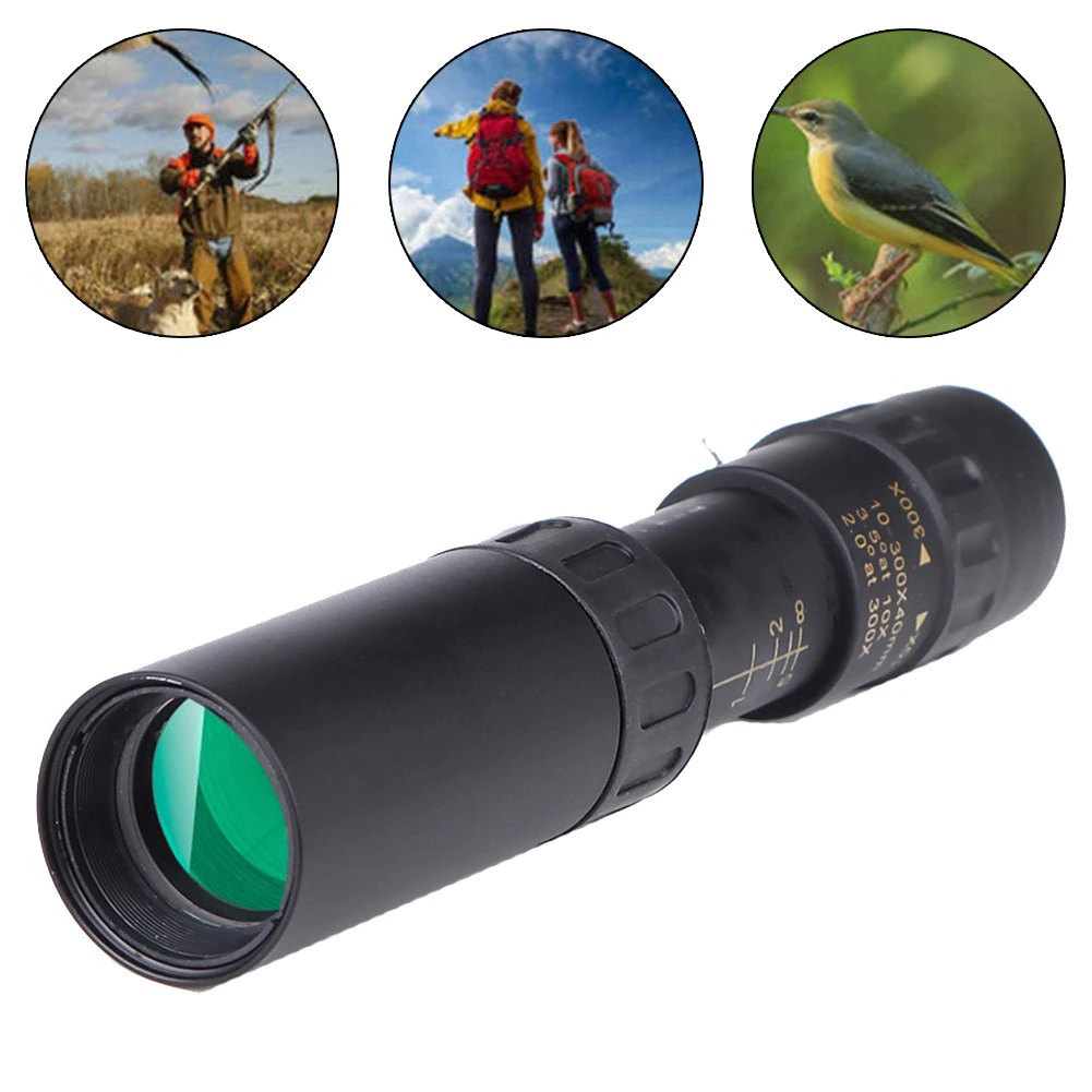 Super Zoom Telephoto Monocular Telescope With Night Vision