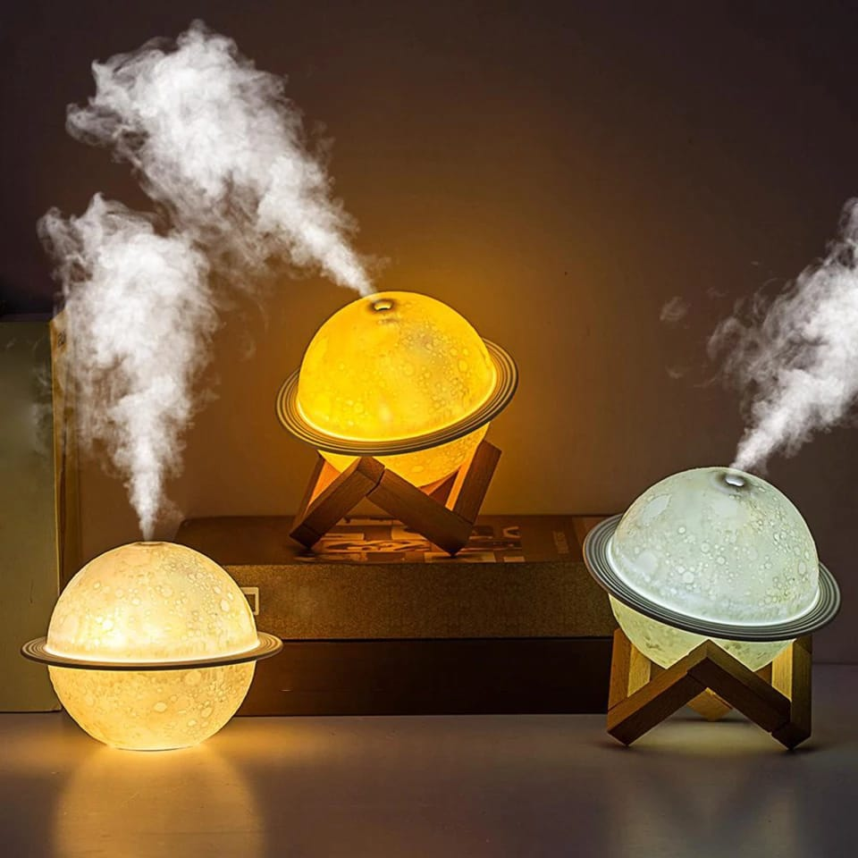 Planet Ultrasonic Humidifier And Essential Oil Diffuser