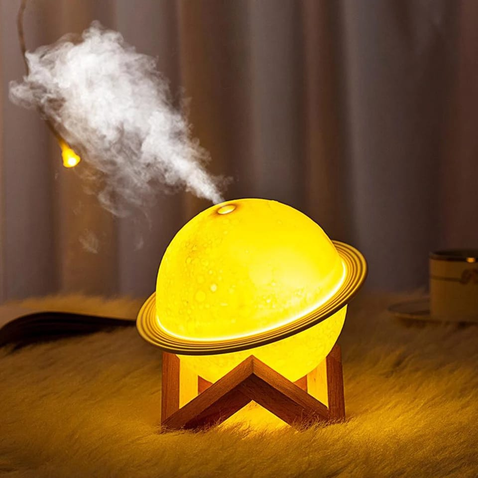 Planet Ultrasonic Humidifier And Essential Oil Diffuser