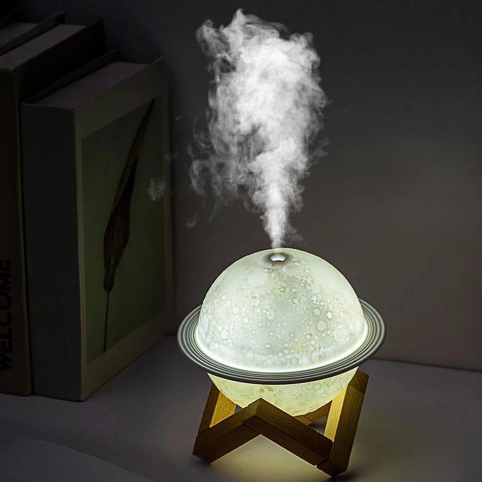 Planet Ultrasonic Humidifier And Essential Oil Diffuser