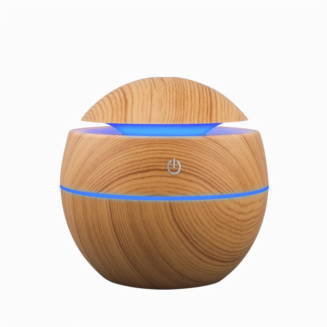 Ultrasonic Wooden Design Air Humidifier 130ML