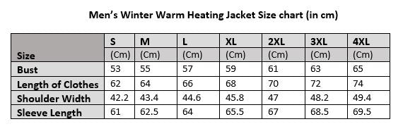 Winter Warm USB Heating Jacket With Smart Thermostat