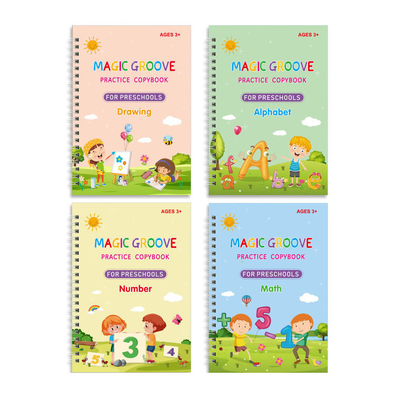 Magic Writing Reusable Copybooks For Kids