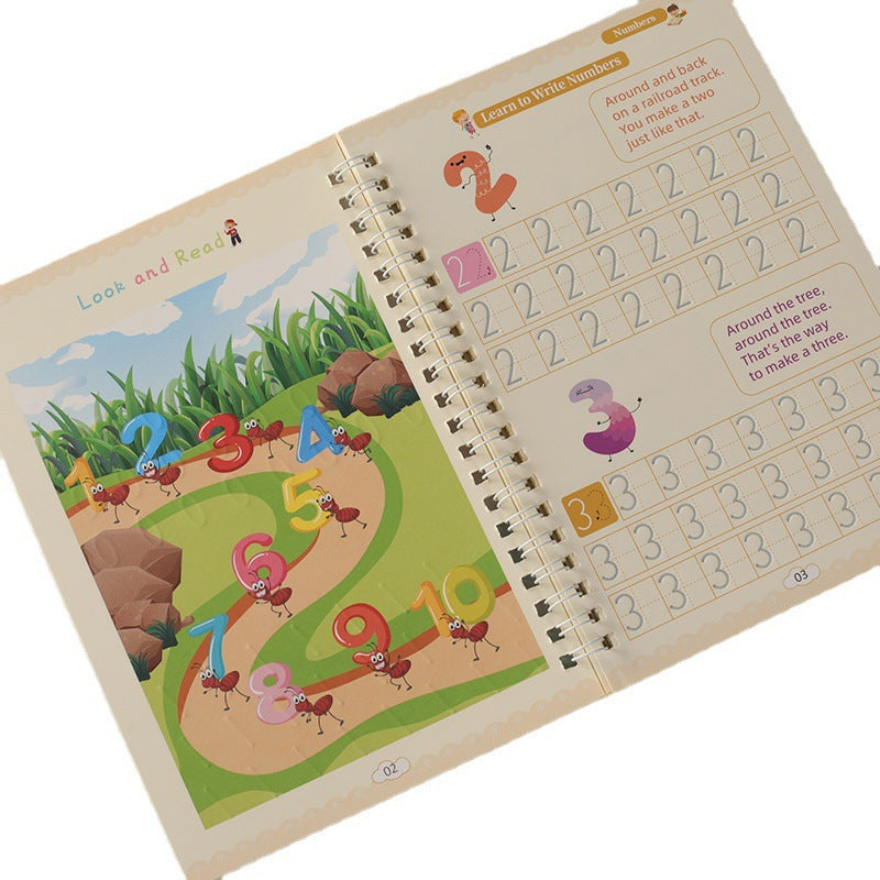 Magic Writing Reusable Copybooks For Kids