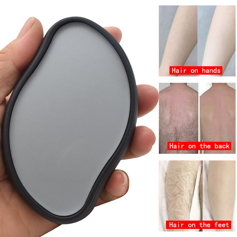 Mango Shaped Painless Crystal Hair Removal Tool