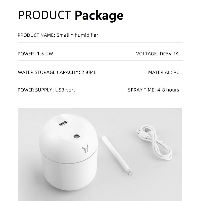 Mini Essential Oil Diffuser & Humidifier